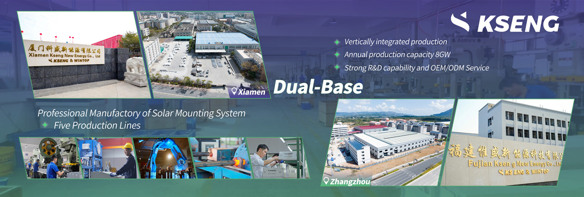 kseng solar mounting system sistema di montaggio solare kseng