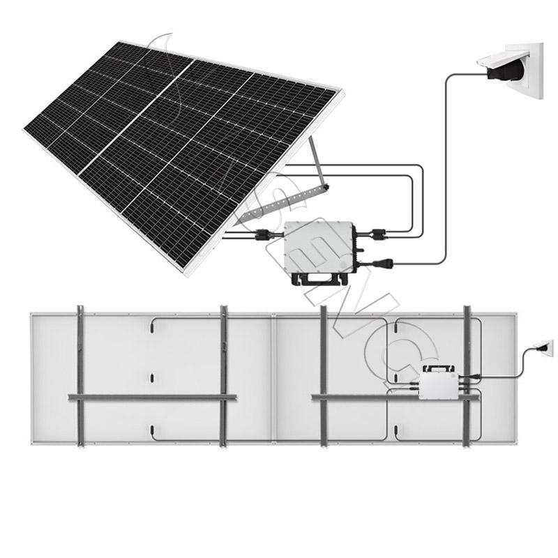 Microinverter Kseng 2 in 1 Micro inverter solari da 600 W