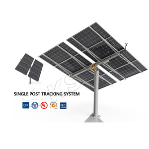 Strutture di inseguimento solare a singolo asse del sistema di energia solare del controller di monitoraggio del fotovoltaico