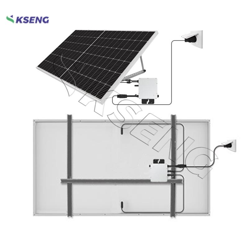 Kseng Micro inverter per collegamento a rete solare IP67 impermeabile 1 in 1 400w