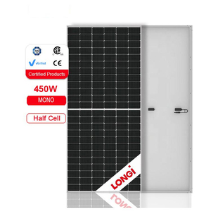 Pannello solare fotovoltaico Longi 144 a mezza cella all'ingrosso Moduli solari mono vetro singolo 540W 545W 550W