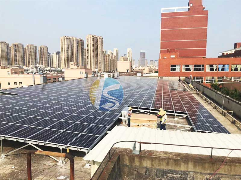 Xiamen Cina Sistema solare sul tetto 400KW