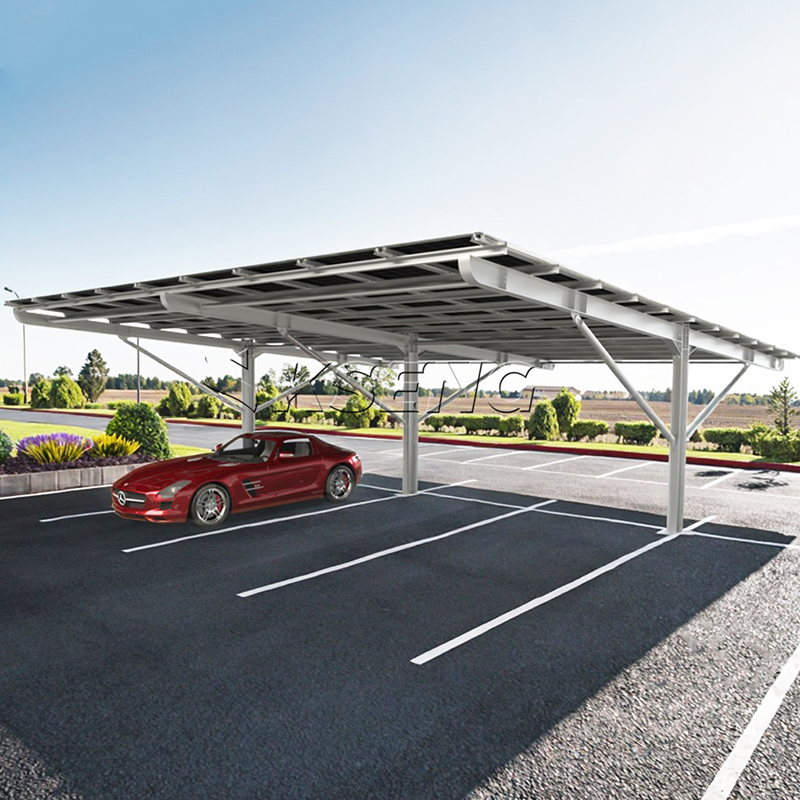 posto auto coperto solare fotovoltaico