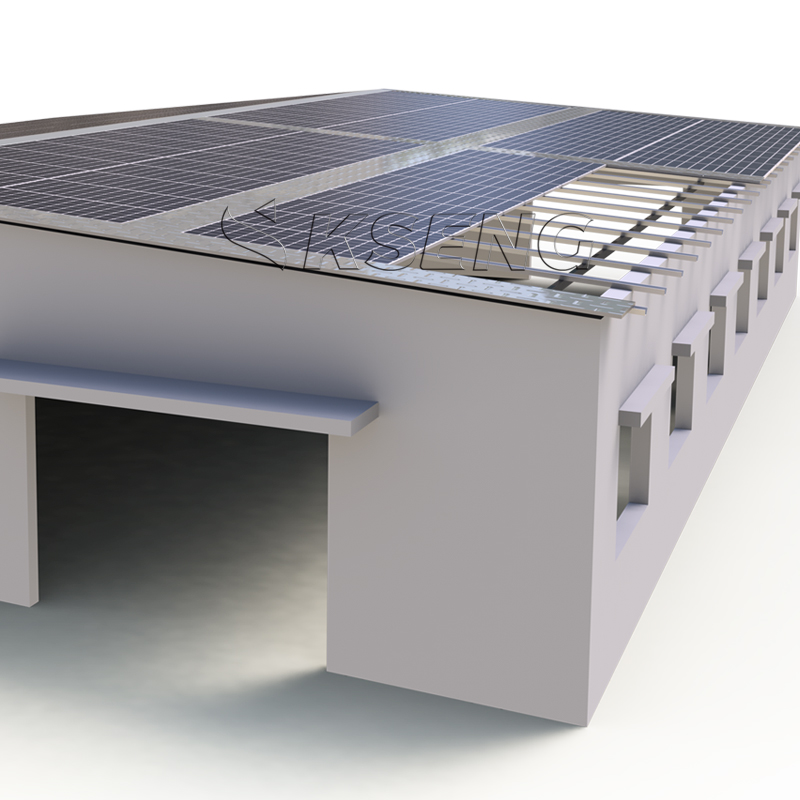 Sistema di montaggio fotovoltaico BIPV