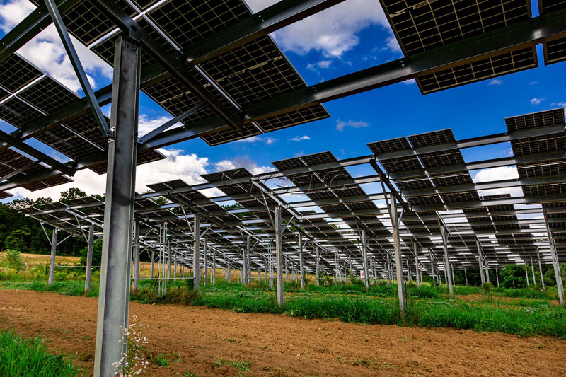 Capacit&agrave; di carico pesante della struttura del parco solare Zn-Al-Mg ad alta resistenza