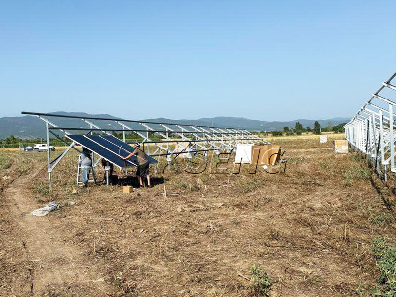 Installazione di un parco solare in Georgia