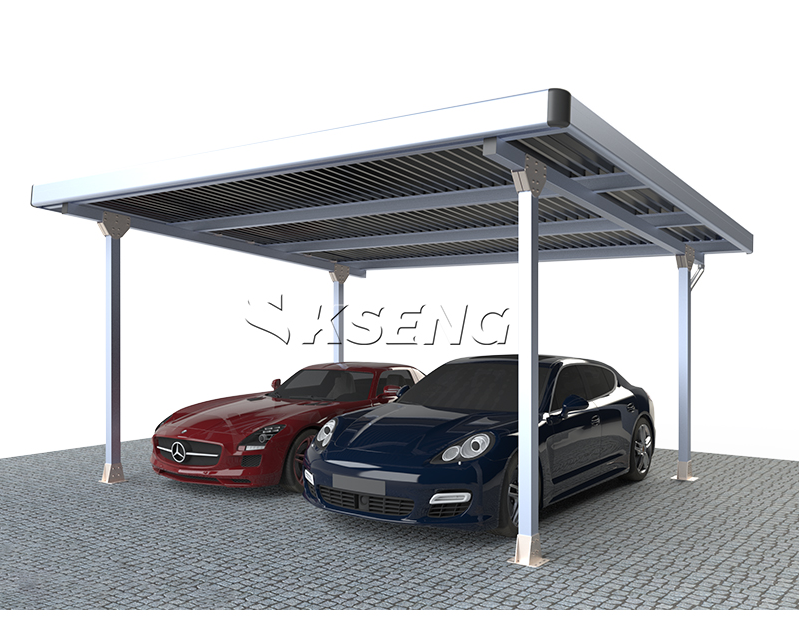 posto auto coperto solare impermeabile