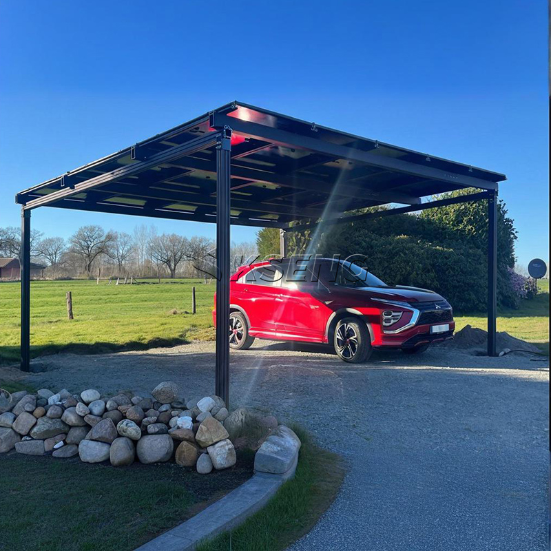 posto auto coperto solare fotovoltaico