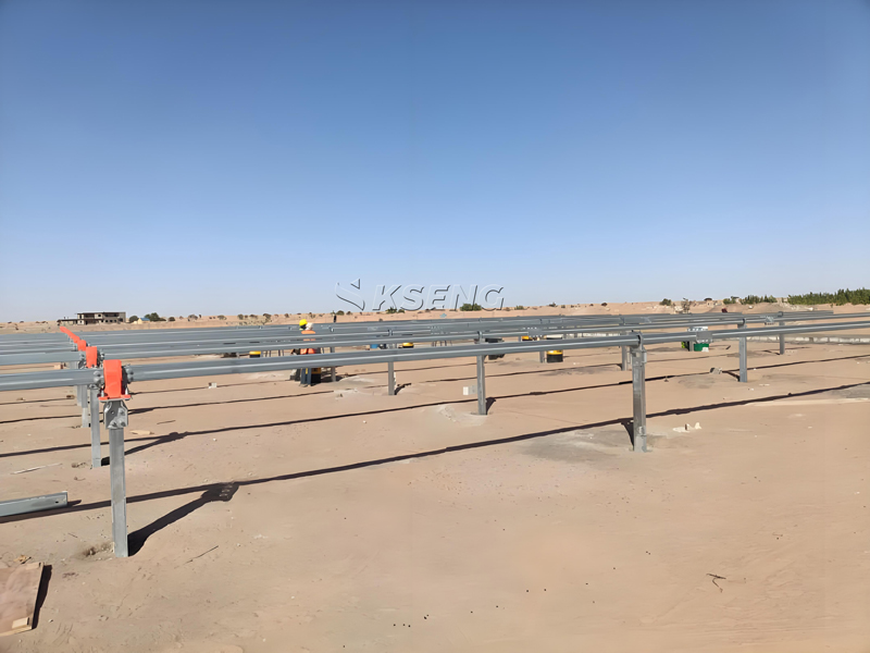 Progetto di inseguimento solare a asse singolo in Mauritania