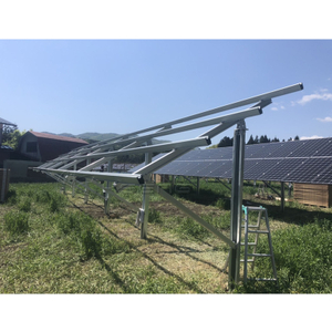 Struttura solare del sistema di montaggio a terra del sistema di montaggio a terra del palo solare ad alta resistenza