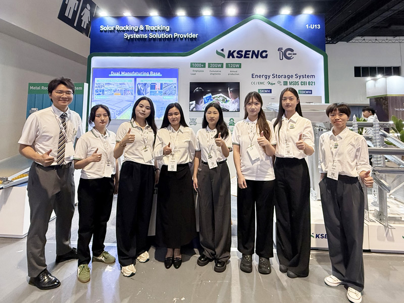 Solar & Storage Live Filippine 2025 - Kseng Solar presenta diverse soluzioni di racking solare, a sostegno della trasformazione energetica delle Filippine