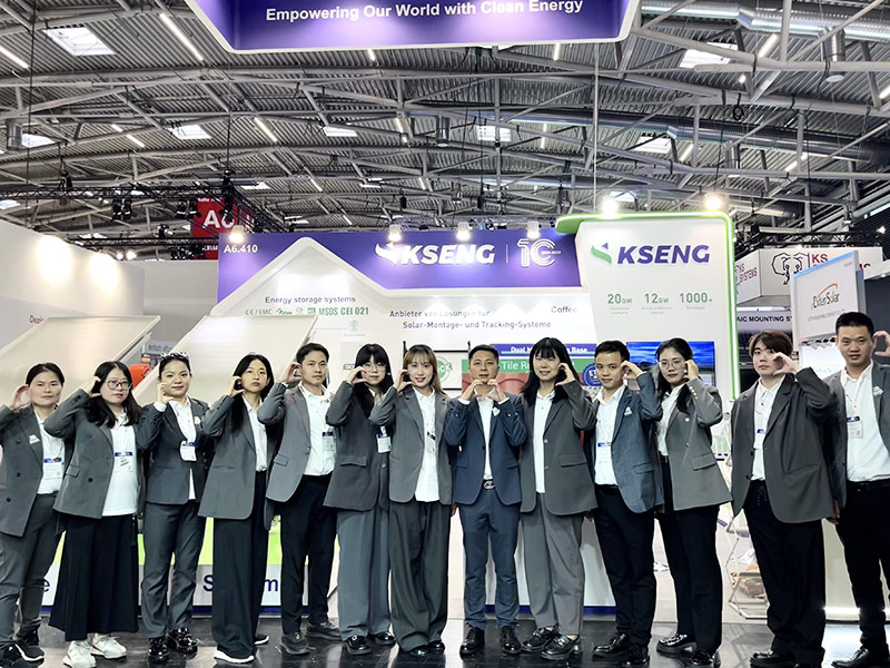 Intersolar 2025 - Kseng Solar brilla con soluzioni solari per tutti gli scenari, guidando la transizione energetica in Germania e oltre