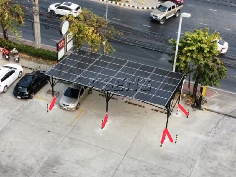 Progetto di tettoia solare in Tailandia