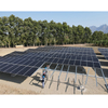  Struttura fissa regolabile per rack solare per montaggio a terra