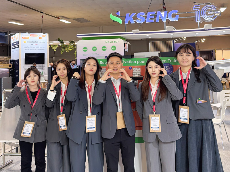 EnerGa&iuml;a Forum 2025 – Kseng Solar Spotlight Soluzioni di scaffalature certificate ETN per il mercato francese