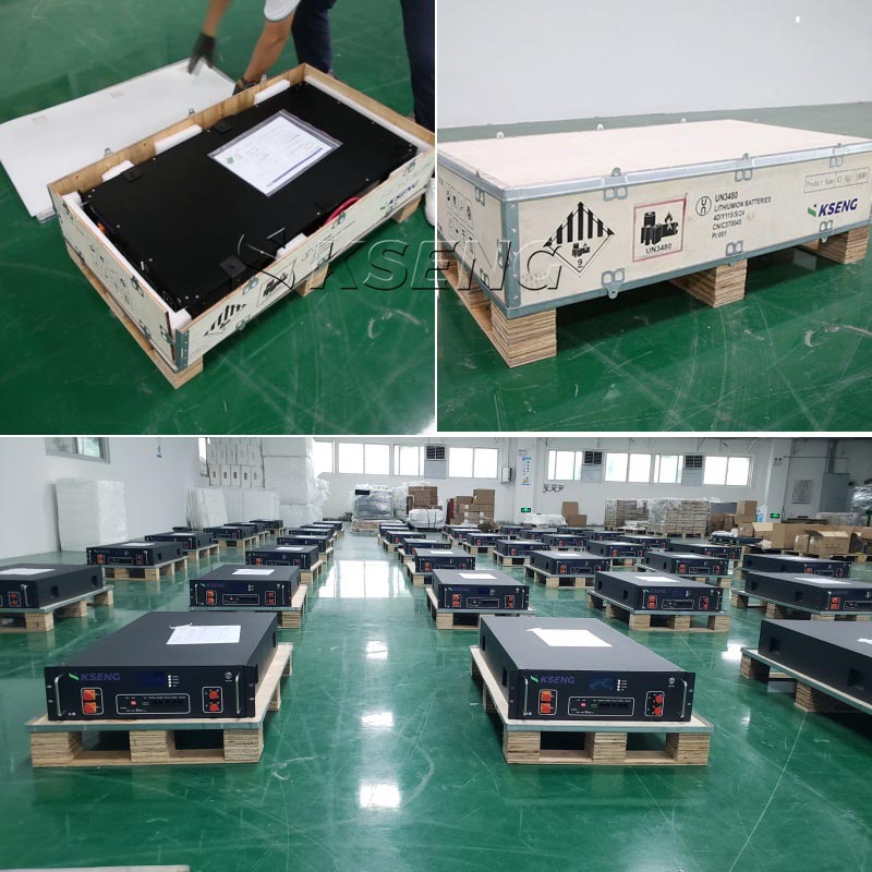 batterie agli ioni di litio da 10 kW Montaggio su rack
