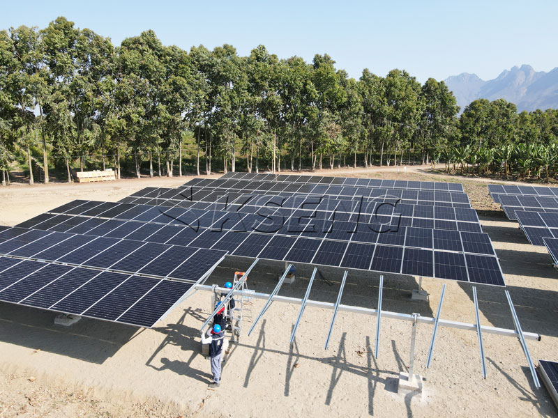 Caso di studio: alimentare il Per&ugrave; con il sistema di montaggio fisso e regolabile di Kseng Solar