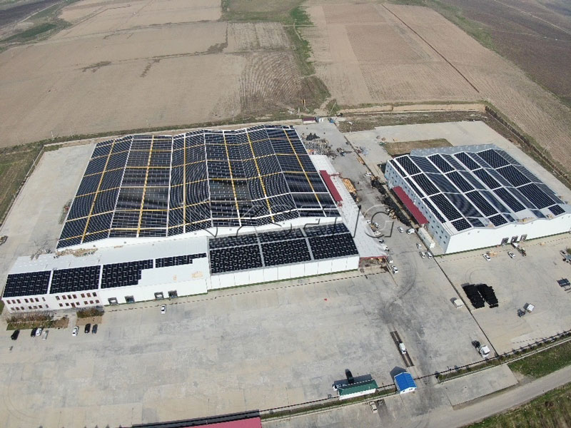 Kseng completa il mini sistema ferroviario solare da 2,16 MW per un'impresa statale dell'Uzbekistan – Soluzione per tetto metallico in lega di alluminio per l'autosufficienza energetica