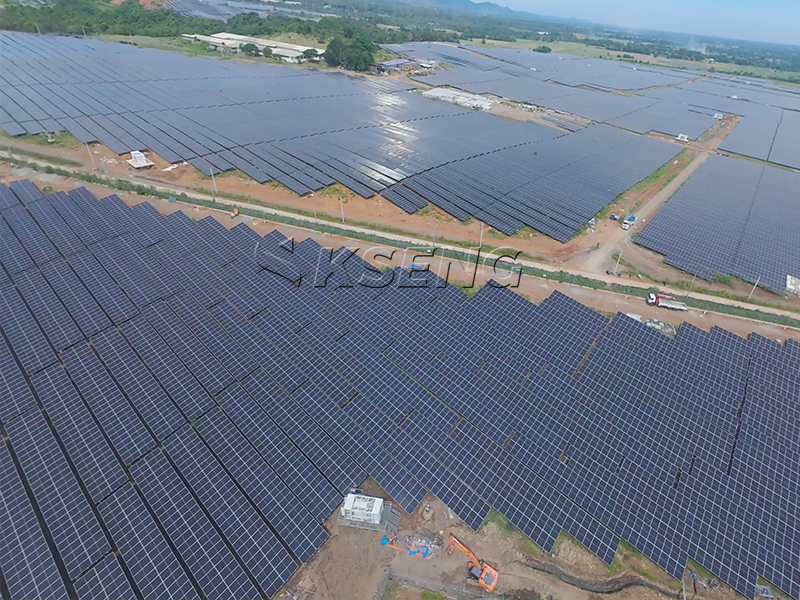 Struttura di montaggio solare da 25 MW