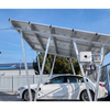Sistema di energia solare completo per posto auto coperto fotovoltaico - Alluminio impermeabile