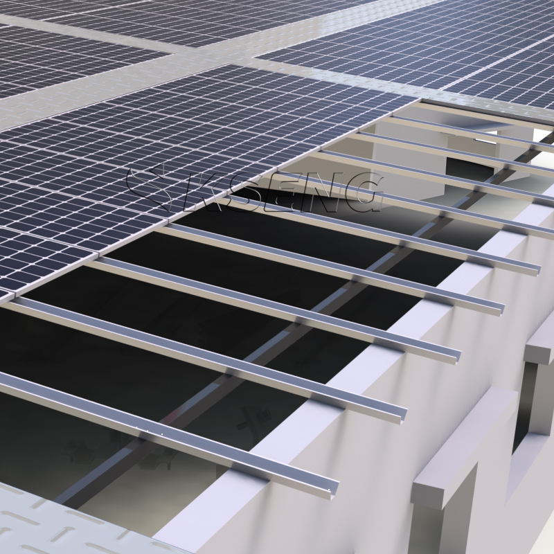 Sistema di montaggio fotovoltaico BIPV