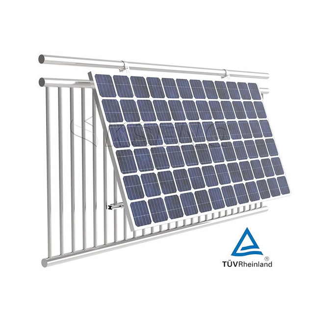 Staffa per pannello solare per balcone