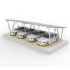 Sistema di montaggio per posto auto coperto fotovoltaico con struttura di parcheggio solare in alluminio solare