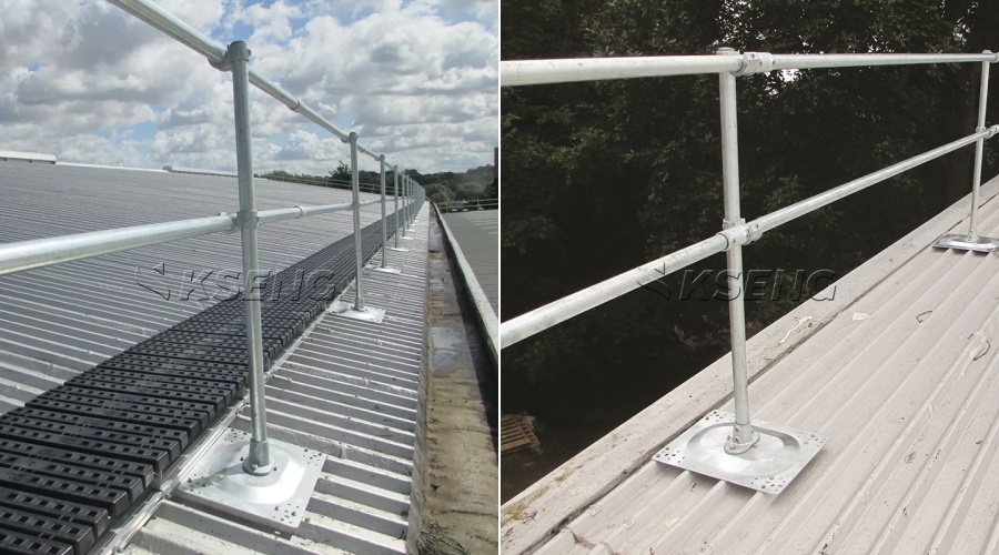 Progetto guardrail sul tetto