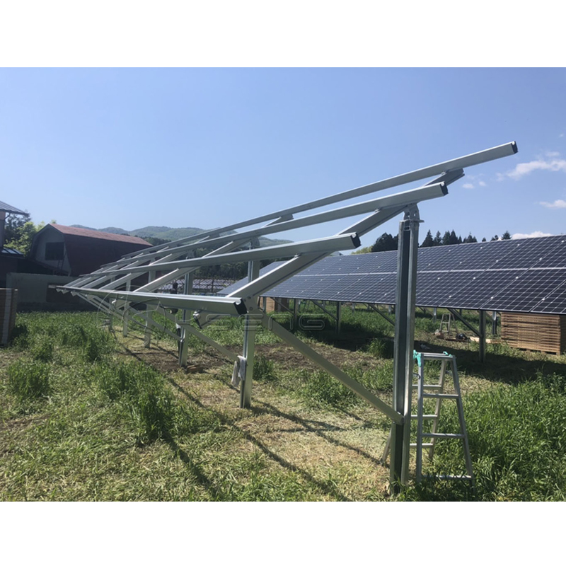 rack da terra solare