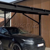 Sistema di montaggio per posto auto coperto in PVC impermeabile con struttura per posto auto coperto solare