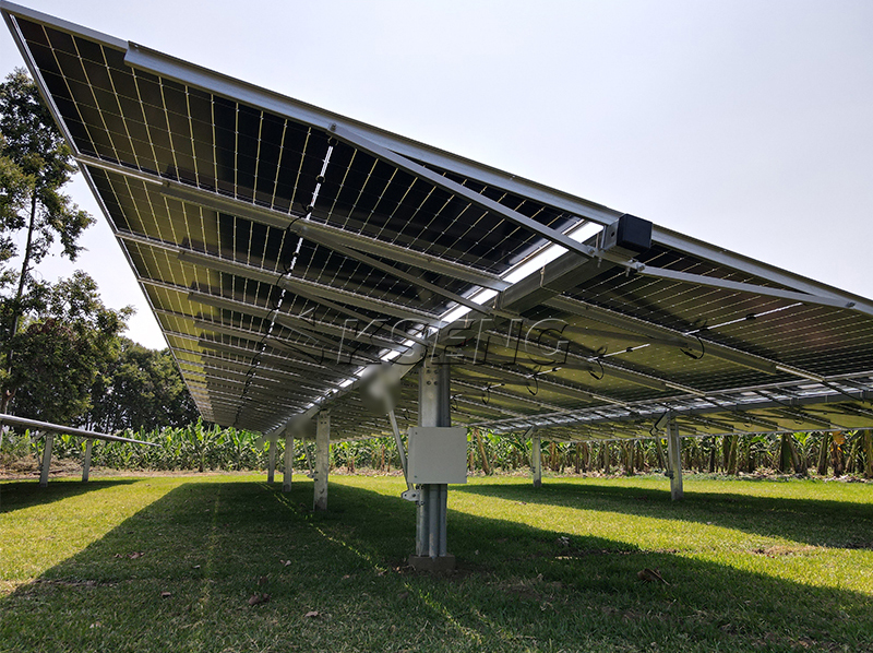 supporto pannello solare a terra