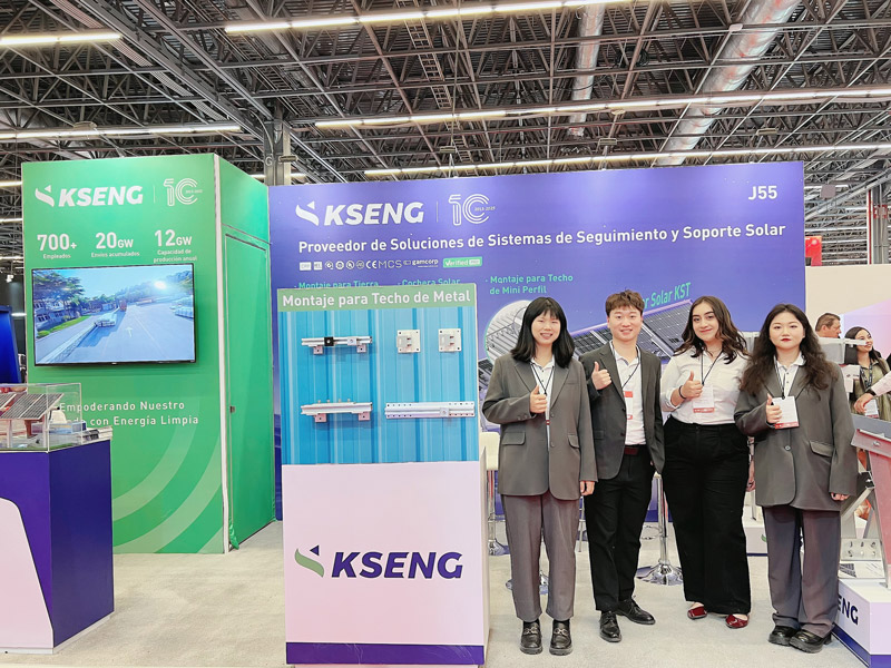 RE+ Mexico 2025 - Kseng Solar presenta un'ampia gamma di soluzioni di racking solare per l'America Latina