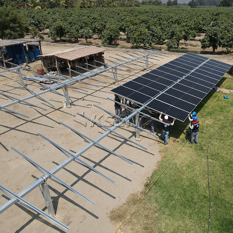 staffe di montaggio solare a terra