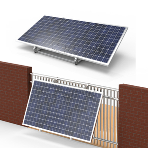 Staffa di montaggio per balcone solare da giardino Kit solare universale facile per la casa