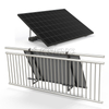 Kit pannello solare universale universale Stock UE Sistema di montaggio per balcone da giardino su tetto piano Struttura solare