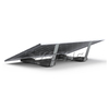 Sistema solare per tetto piano non penetrante con supporto zavorrato Mg-Al-Zn