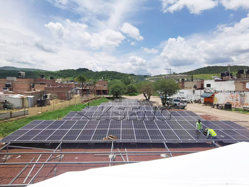 Potenziare la sostenibilit&agrave;: come il sistema solare a terra da 200 kW di Kseng alimenta un impianto di trattamento delle acque reflue messicano