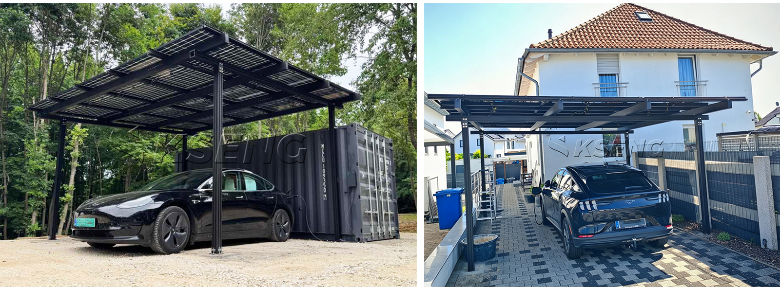 Posto auto coperto solare Croazia1-