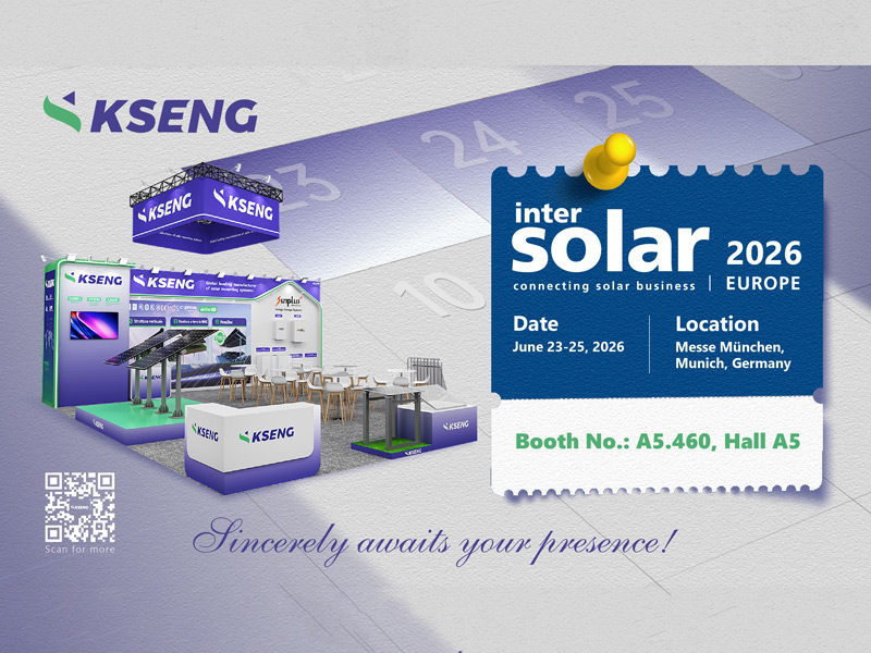  Anteprima della mostra | Incontra Kseng Solar all'Intersolar Europe 2026