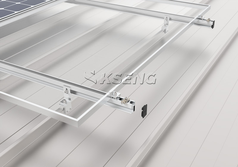 KSENG SUS304 Morsetto per tetto con aggraffatura fissa, dispositivo non penetrante