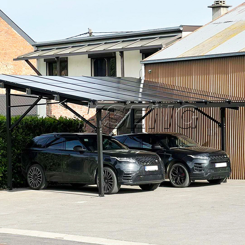 posto auto coperto a energia solare